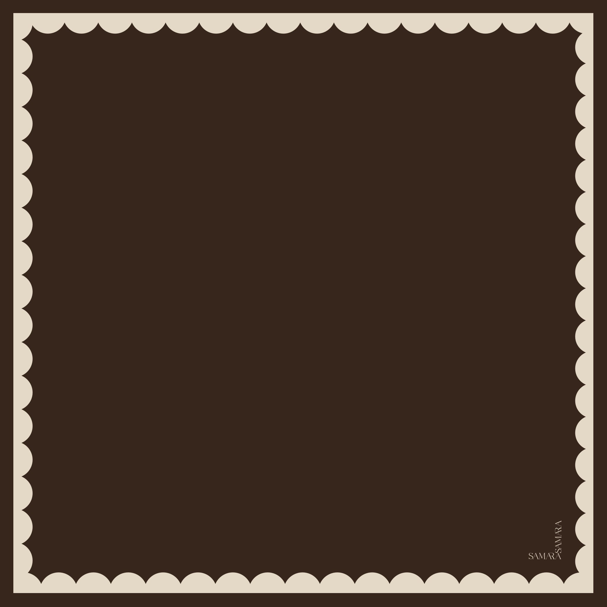 Orlando - Brown & Cream