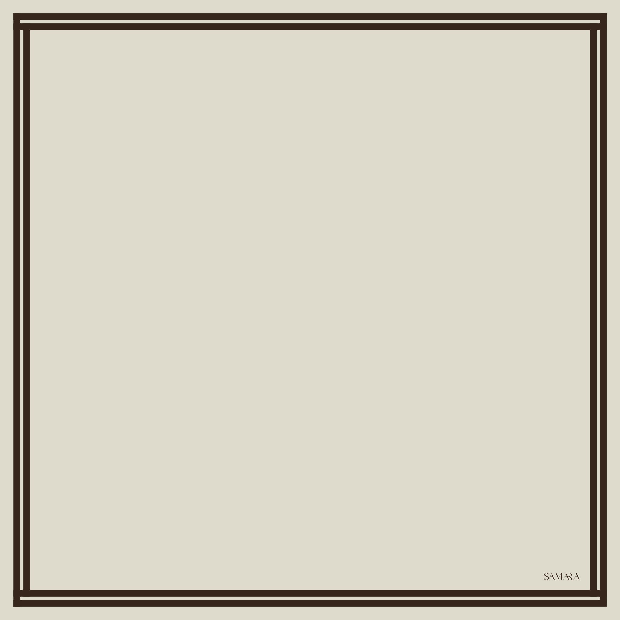 Lisa - Cream & Brown
