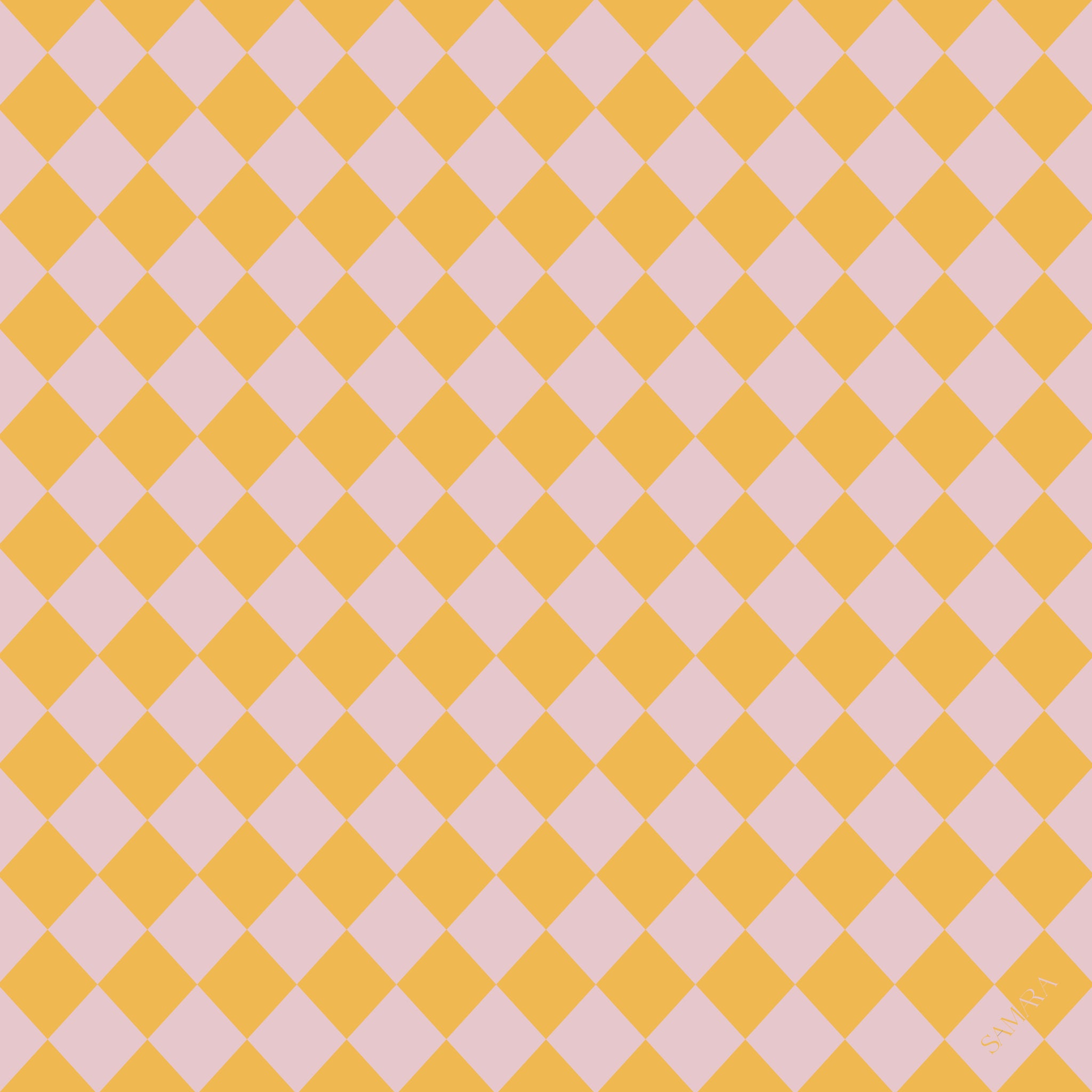 Italia - Light Orange & Dirty Pink