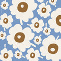 Margarita - Light Blue + Cream + Brown