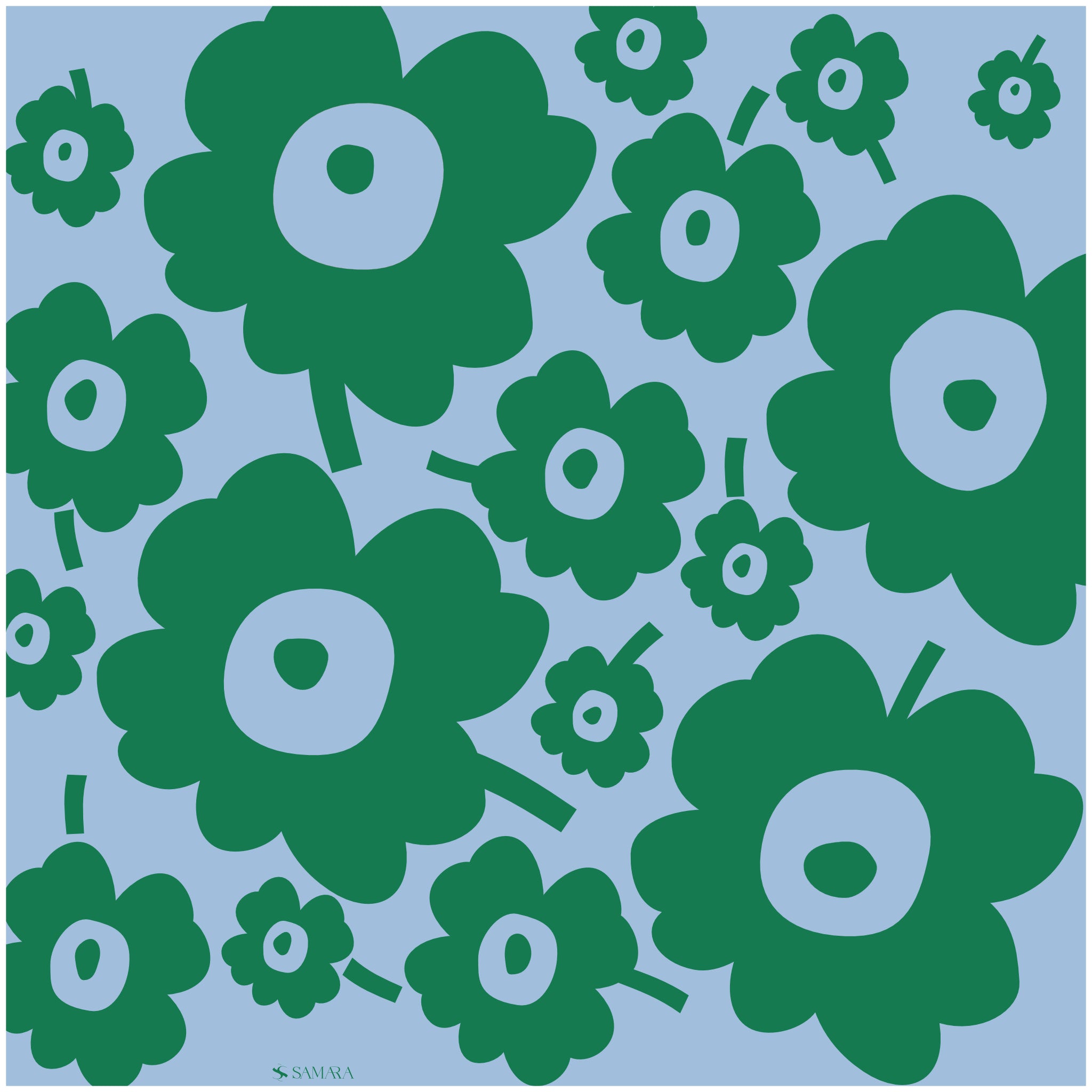 Margarita - Light blue + Green